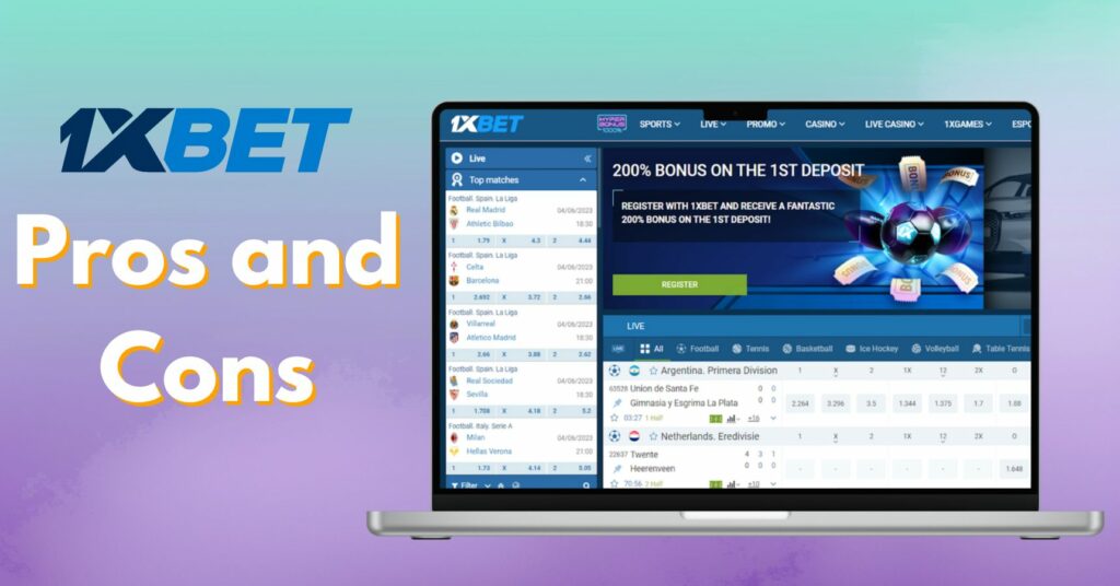 1xBet Indian betting website Pros and cons