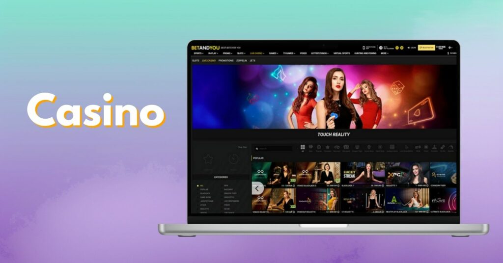 Betandyou Casino games overview in India