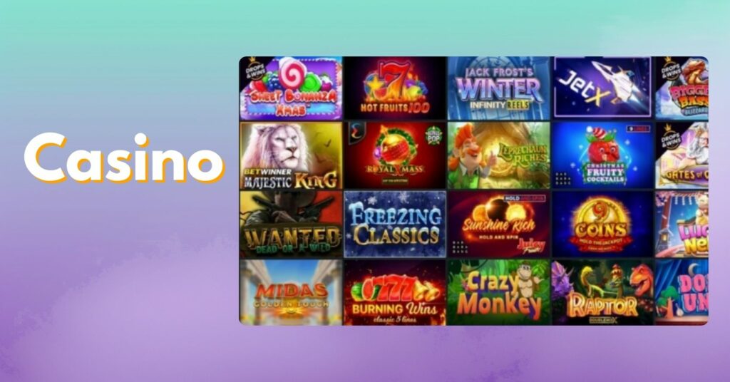 Betwinner India online casino games overview