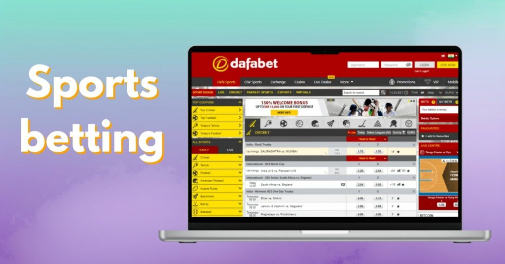 Dafabet sports betting games overview in India