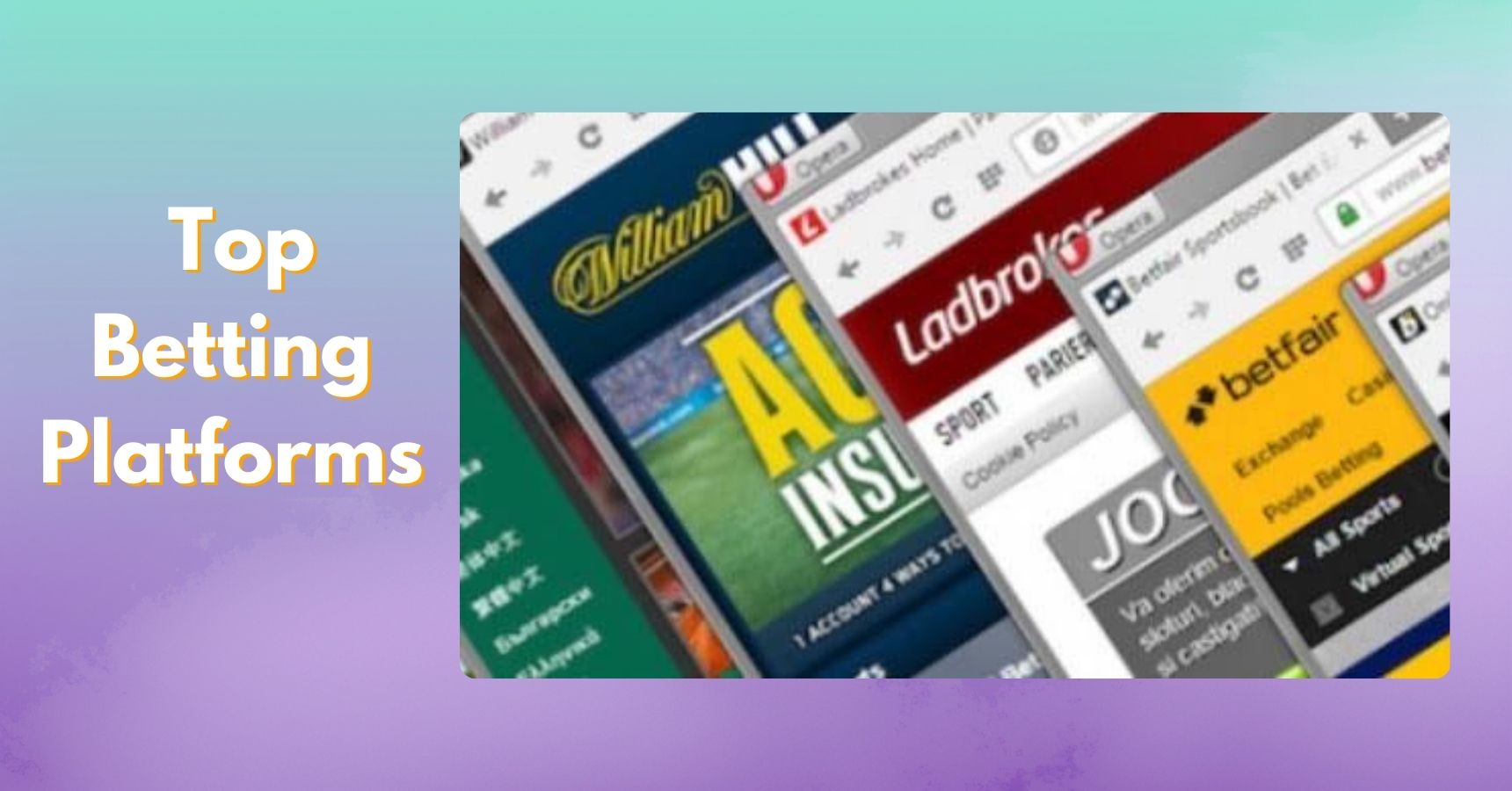 Know About Several Top Betting Platforms